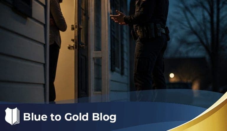 Can an Officer Put a Foot in the Door During a Knock and Talk?